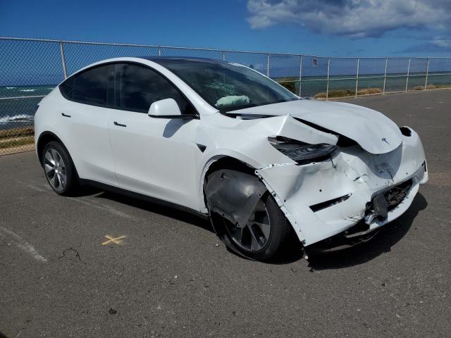 5YJYGDEE0MF285574 - 2021 TESLA MODEL Y თეთრი ფოტო 4
