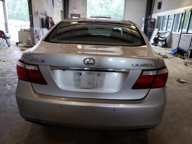 JTHGL46FX75001094 - 2007 LEXUS LS 460L SILVER photo 6