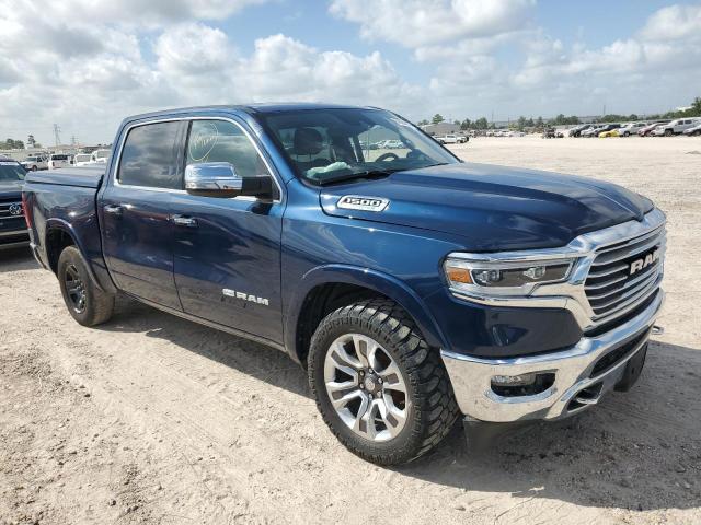 1C6SRFKT1MN756347 - 2021 RAM 1500 LONGHORN BLUE photo 4