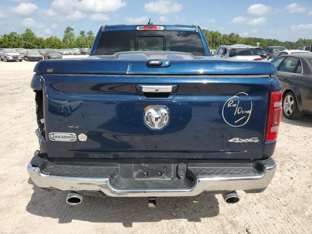 1C6SRFKT1MN756347 - 2021 RAM 1500 LONGHORN BLUE photo 6