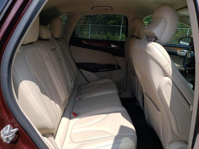 5LMCJ2D9XHUL51736 - 2017 LINCOLN MKC SELECT 勃艮第红 照片 11
