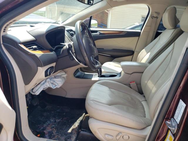 5LMCJ2D9XHUL51736 - 2017 LINCOLN MKC SELECT 勃艮第红 照片 7