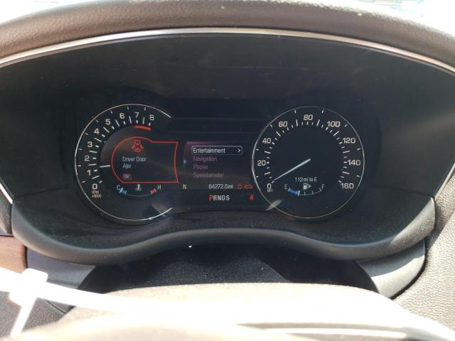 5LMCJ2D9XHUL51736 - 2017 LINCOLN MKC SELECT 勃艮第红 照片 9