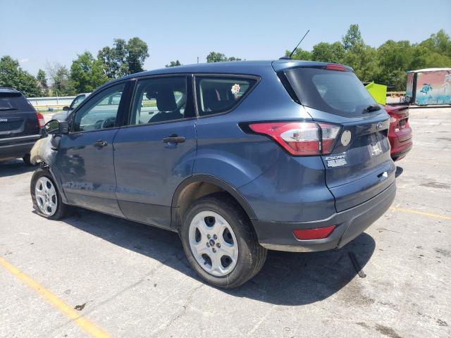 1FMCU0F74JUC19068 - 2018 FORD ESCAPE S BLUE photo 2