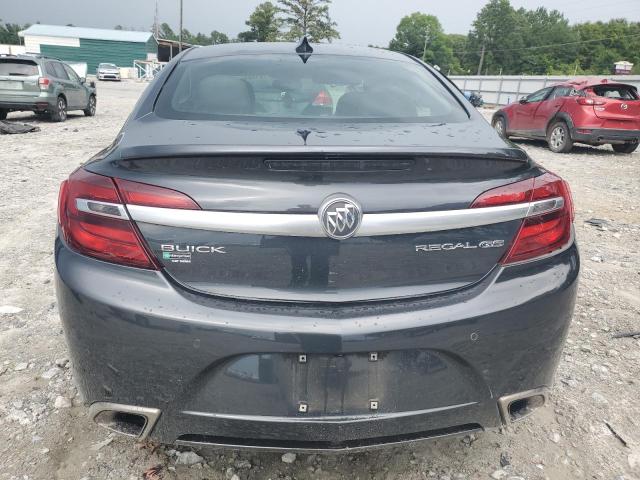 2G4GU5GX7G9115175 - 2016 BUICK REGAL GS BLACK photo 6