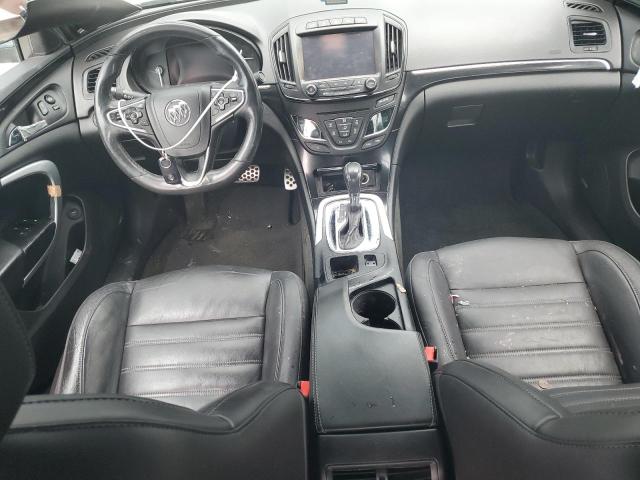 2G4GU5GX7G9115175 - 2016 BUICK REGAL GS BLACK photo 8