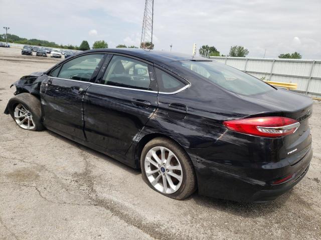 3FA6P0LU4LR228341 - 2020 FORD FUSION SE BLACK photo 2