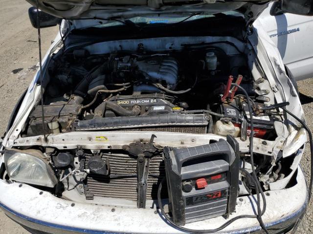 5TEGN92NX4Z333230 - 2004 TOYOTA TACOMA DOUBLE CAB PRERUNNER WHITE photo 11