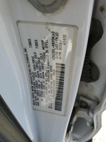 5TEGN92NX4Z333230 - 2004 TOYOTA TACOMA DOUBLE CAB PRERUNNER WHITE photo 12