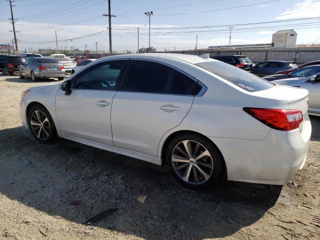 4S3BNAN61G3010221 - 2016 SUBARU LEGACY 2.5I LIMITED WHITE photo 2