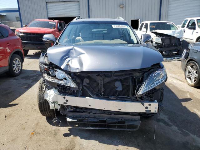 2T2BC1BA7FC002141 - 2015 LEXUS RX 450H GRAY photo 5