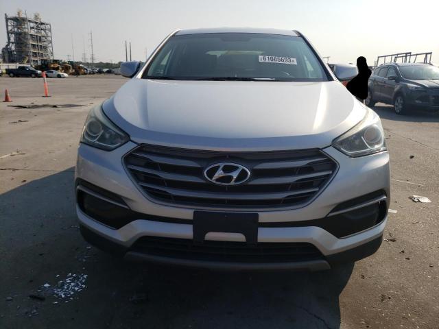 5XYZT3LB6HG465806 - 2017 HYUNDAI SANTA FE S SILVER photo 5