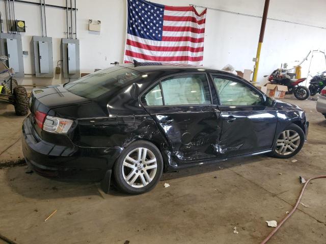 3VW2K7AJ1FM247579 - 2015 VOLKSWAGEN JETTA BASE 黑色 照片 3