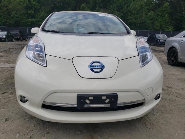 JN1AZ0CP6CT021797 - 2012 NISSAN LEAF SV WHITE photo 5