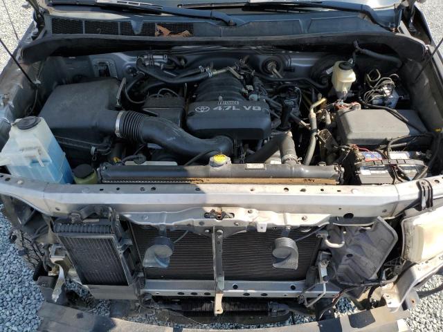 5TFRT54158X021847 - 2008 TOYOTA TUNDRA DOUBLE CAB SILVER photo 11