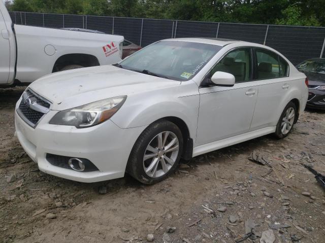 4S3BMBK67D3014086 - 2013 SUBARU LEGACY 2.5I LIMITED WHITE photo 1