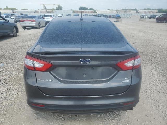 3FA6P0HD6FR278543 - 2015 FORD FUSION SE GRAY photo 6