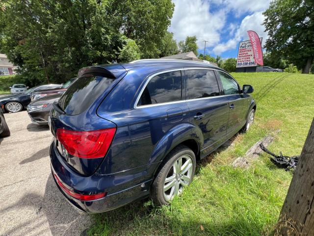 WA1WMAFE4BD007613 - 2011 AUDI Q7 PRESTIGE 蓝色 照片 4