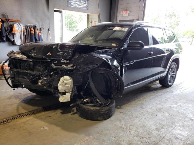 1V2XR2CA9KC560121 - 2019 VOLKSWAGEN ATLAS SE BLACK photo 1