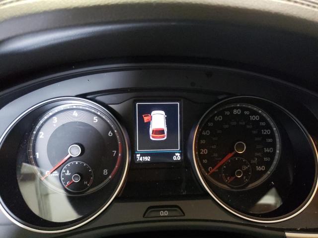 1V2XR2CA9KC560121 - 2019 VOLKSWAGEN ATLAS SE BLACK photo 9