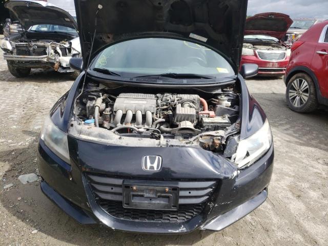 JHMZF1D66CS001977 - 2012 HONDA CR-Z EX BLACK photo 11