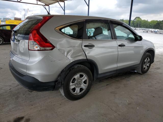 5J6RM3H37EL022069 - 2014 HONDA CR-V LX SILVER photo 3