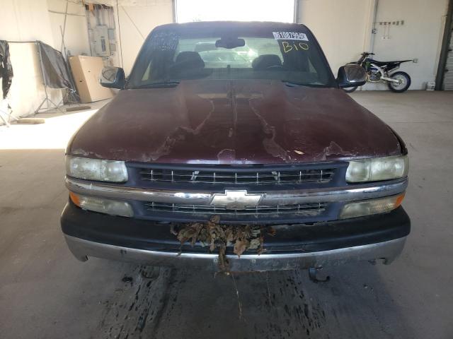 2GCEC19T311119294 - 2001 CHEVROLET SILVERADO C1500 BURGUNDY photo 5