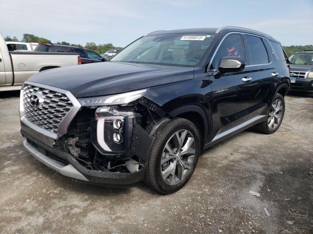 KM8R44HE3MU228362 - 2021 HYUNDAI PALISADE SEL BLACK photo 1