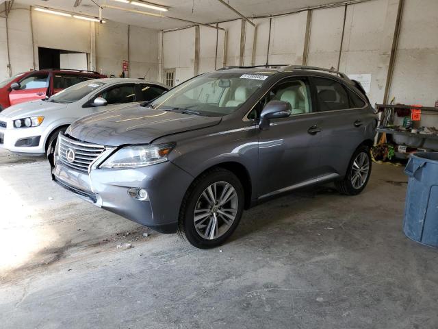 2T2BK1BA4FC301282 - 2015 LEXUS RX 350 BASE GRAY photo 1