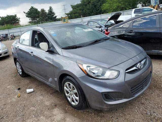 KMHCT4AE3EU753815 - 2014 HYUNDAI ACCENT GLS GRAY photo 4