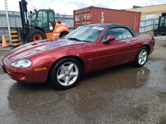 SAJGN2249WC021496 - 1998 JAGUAR XK8 MAROON photo 1