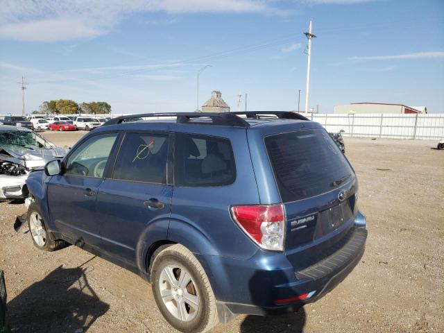 JF2SH6BC6AH909036 - 2010 SUBARU FORESTER XS Azul foto 3