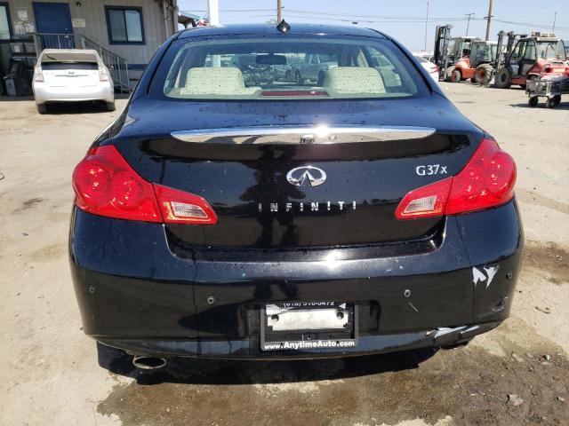 JN1CV6AR8DM762508 - 2013 INFINITI G37 BLACK photo 6