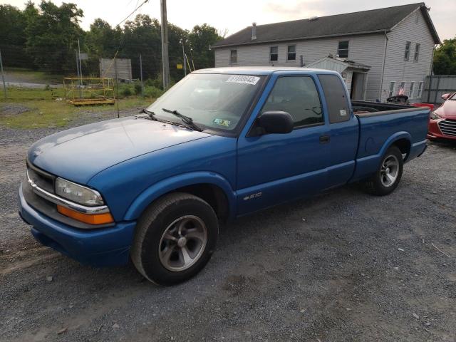 1GCCS1954Y8258949 - 2000 CHEVROLET S TRUCK S10 BLUE photo 1