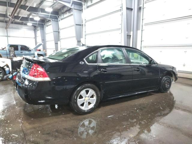 2G1WT57K691109353 - 2009 CHEVROLET IMPALA 1LT BLACK photo 3