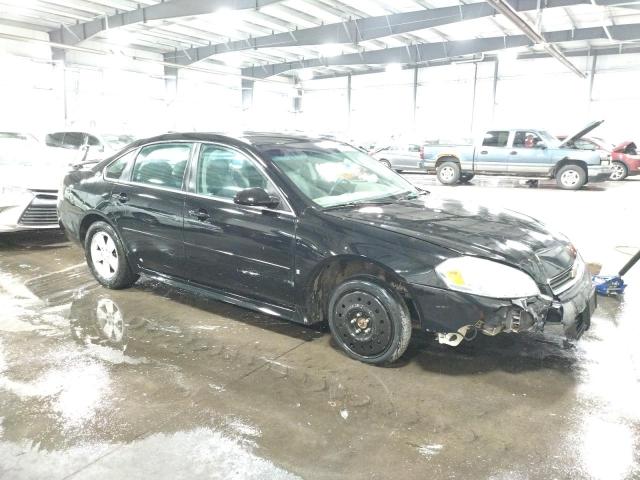 2G1WT57K691109353 - 2009 CHEVROLET IMPALA 1LT BLACK photo 4