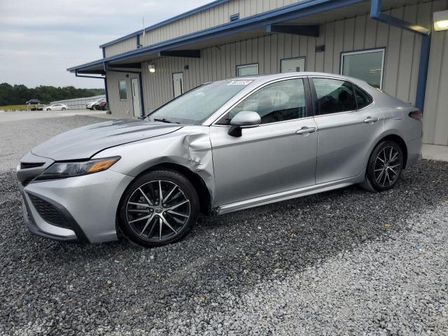 4T1G11AK8PU766588 - 2023 TOYOTA CAMRY SE NIGHT SHADE SILVER photo 1
