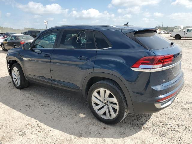 1V2JC2CA4MC211555 - 2021 VOLKSWAGEN ATLAS CROS SE BLUE photo 2