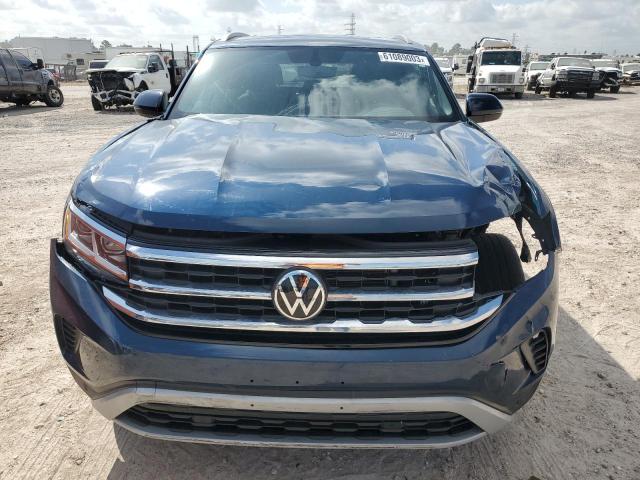 1V2JC2CA4MC211555 - 2021 VOLKSWAGEN ATLAS CROS SE BLUE photo 5