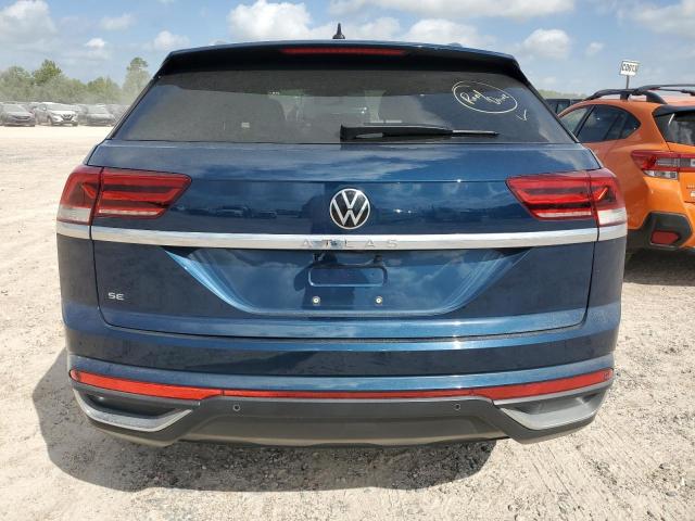 1V2JC2CA4MC211555 - 2021 VOLKSWAGEN ATLAS CROS SE BLUE photo 6