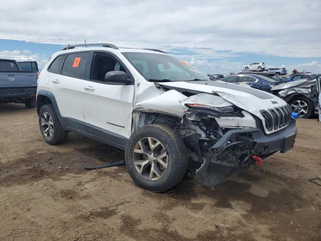 1C4PJMBS9HW580519 - 2017 JEEP CHEROKEE TRAILHAWK WHITE photo 4
