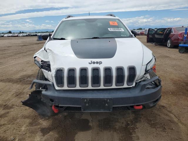 1C4PJMBS9HW580519 - 2017 JEEP CHEROKEE TRAILHAWK WHITE photo 5