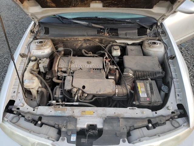 1G3NL52T81C181141 - 2001 OLDSMOBILE ALERO GL SILVER photo 11