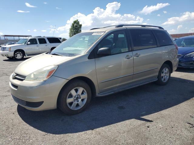 5TDZA23C95S228251 - 2005 TOYOTA SIENNA CE GOLD photo 1