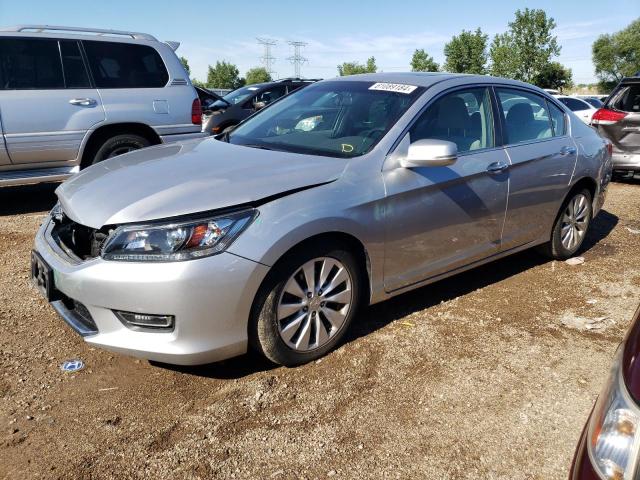 1HGCR2F71DA103142 - 2013 HONDA ACCORD EX SILVER photo 1