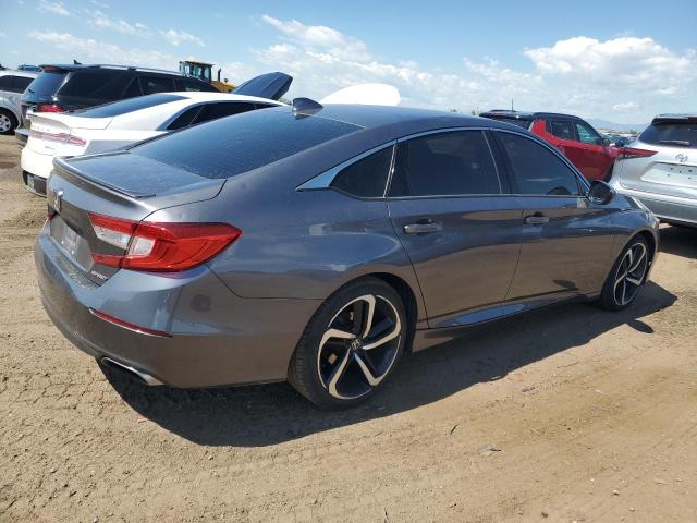 1HGCV1F31JA155255 - 2018 HONDA ACCORD SPORT GRAY photo 3