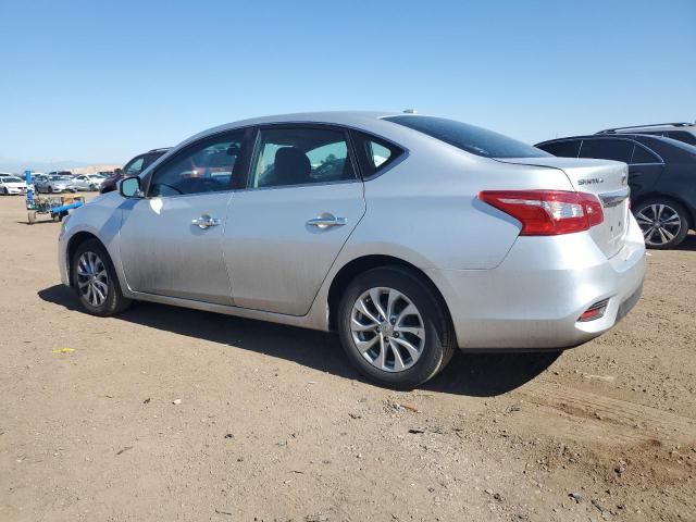 3N1AB7AP3KY316443 - 2019 NISSAN SENTRA S SILVER photo 2