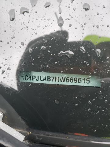 1C4PJLAB7HW669615 - 2017 JEEP CHEROKEE SPORT BLACK photo 13