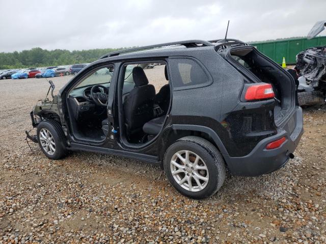 1C4PJLAB7HW669615 - 2017 JEEP CHEROKEE SPORT BLACK photo 2