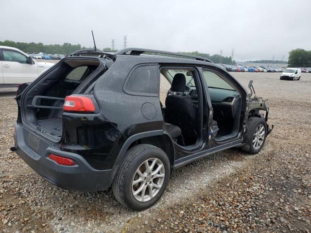 1C4PJLAB7HW669615 - 2017 JEEP CHEROKEE SPORT BLACK photo 3